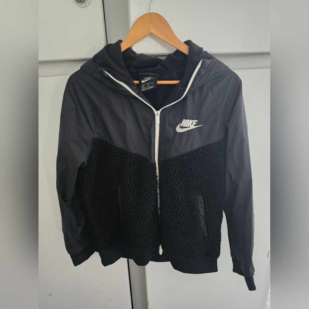 Nike Black Fleece-Lined Jacket
